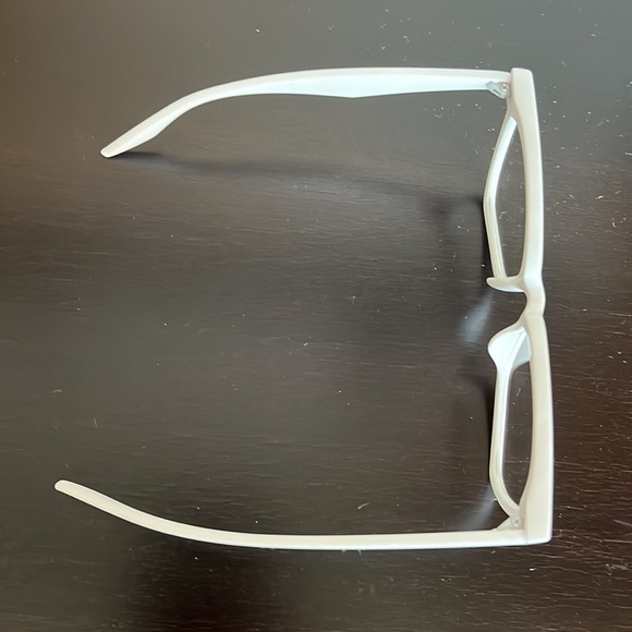 Computer glasses, white acrylic frame, new never worn - Picture 5 of 6